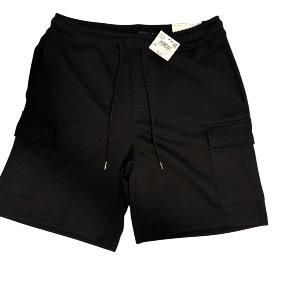 Men's Black Cargo Shorts